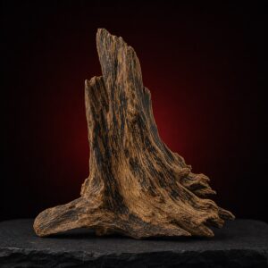 Resin-rich Terengganu agarwood heartwood specimen, 128 grams